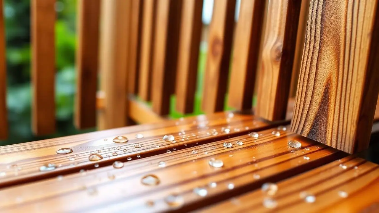 Wood Shield applied to Wood