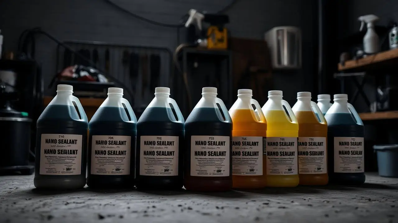 Nano sealant product lineup