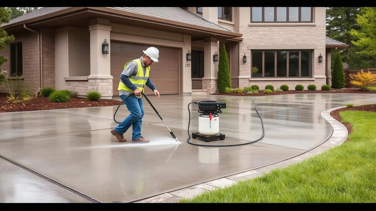 Concrete & driveway sealant